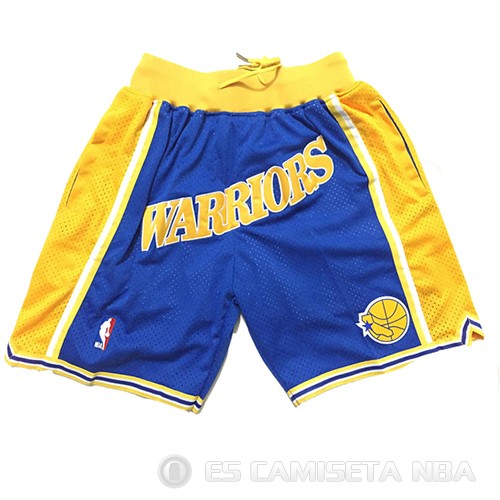 Pantalone Golden State Warriors Just Don Classic Azul - Haga un click en la imagen para cerrar